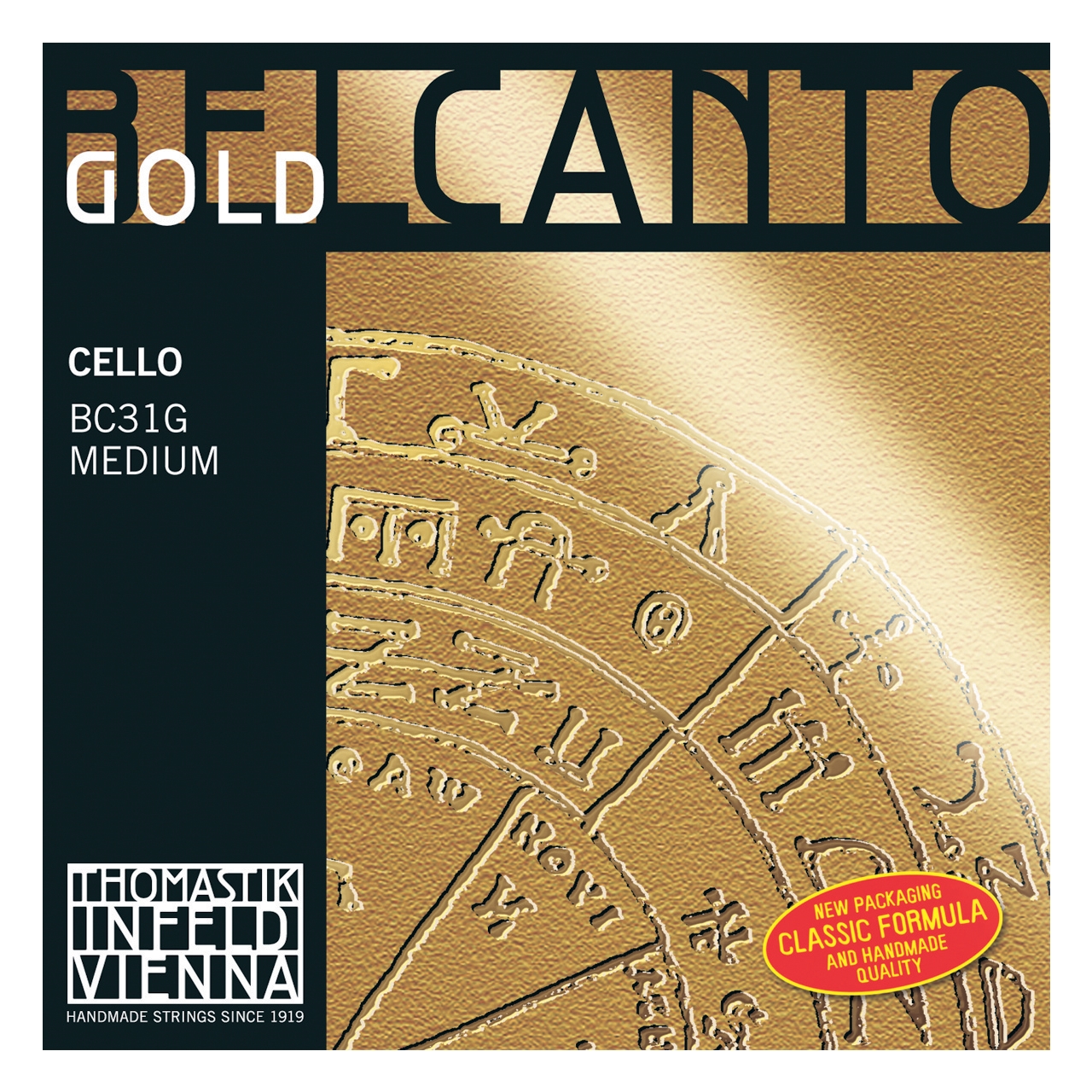 Thomastik Cellosaitensatz Belcanto Gold Medium 4/4