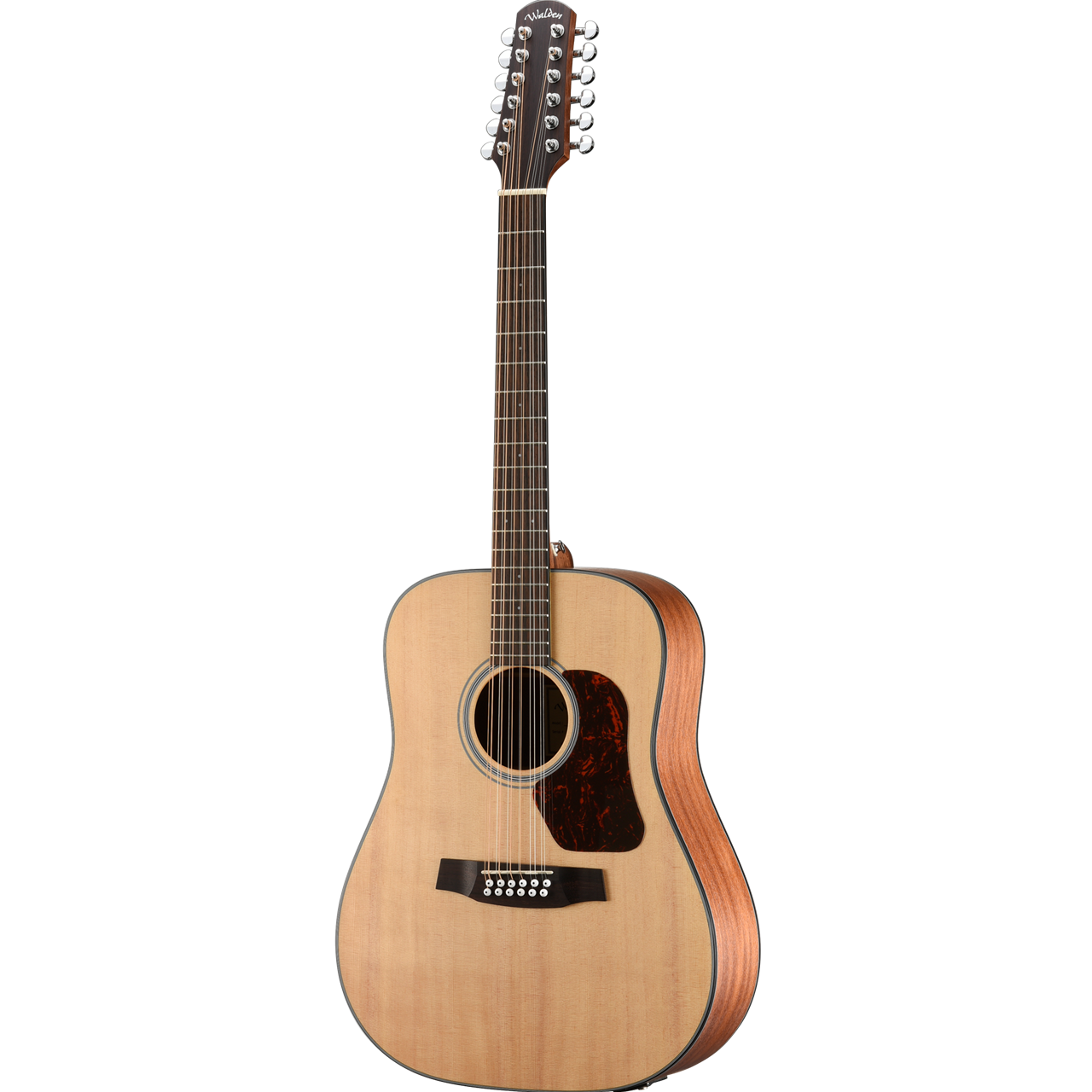 Walden D552E 12-String Westerngitarre Natura Fichte/Mahagoni