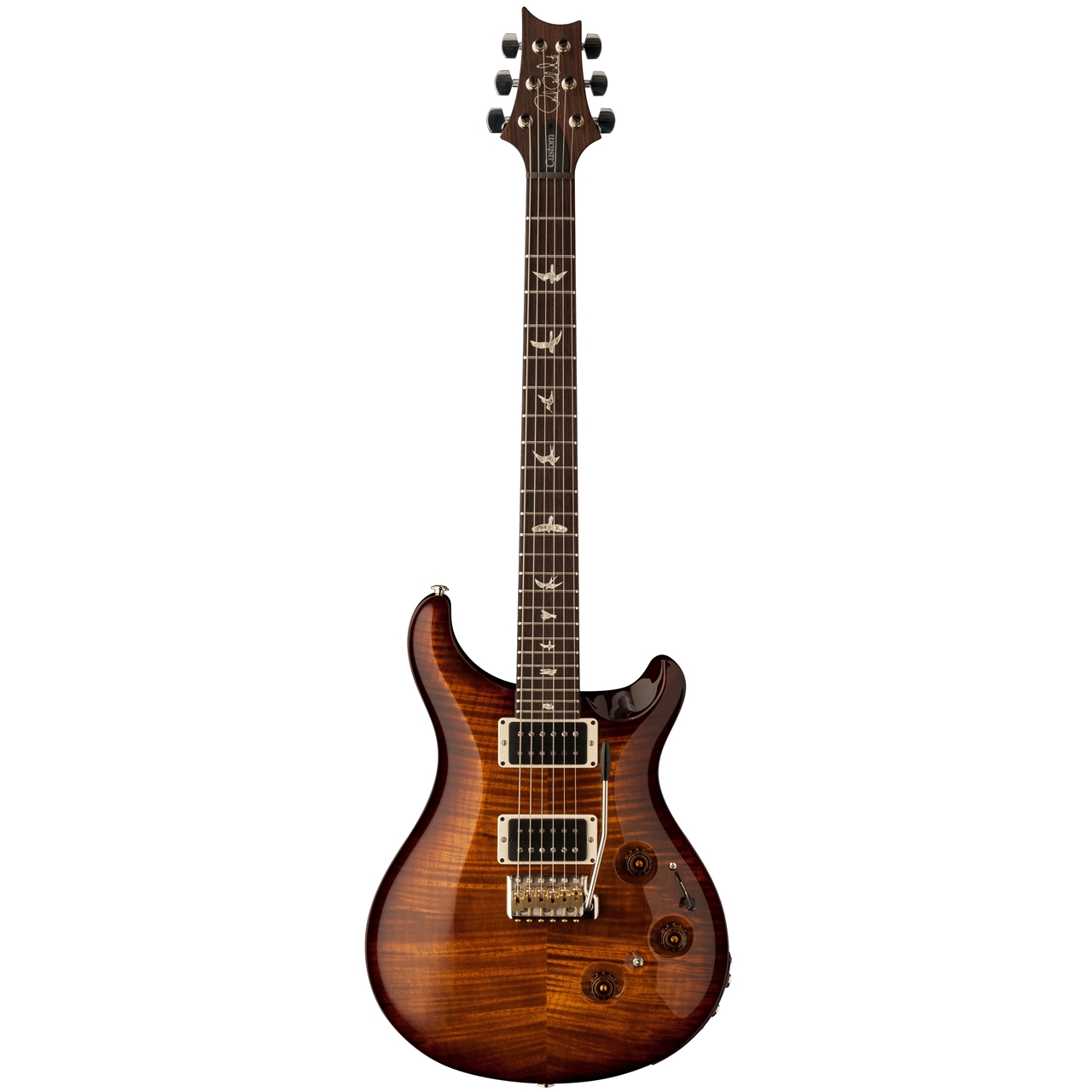 PRS CST24 10 Top Black Gold Burst