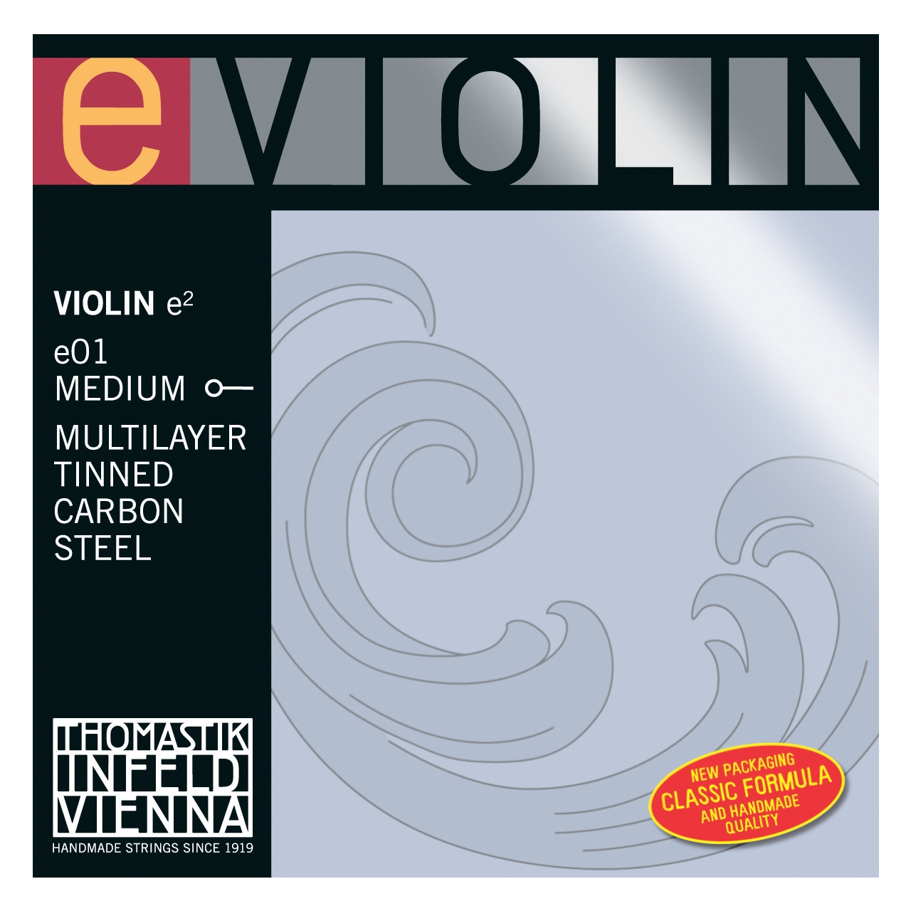 Thomastik Violinsaite Multilayer Carbon Stahl E 4/4