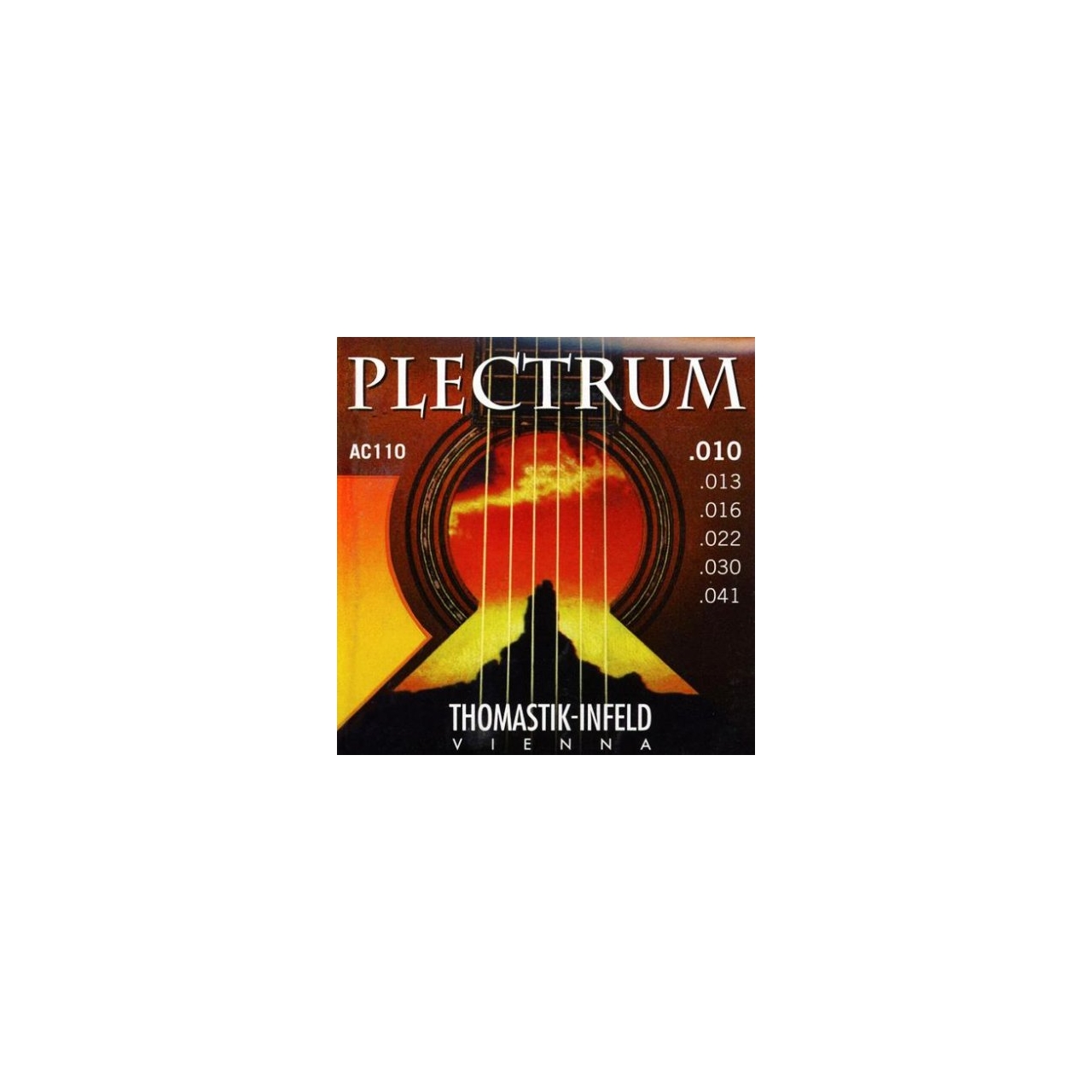 Thomastik Westerngitarren-Saiten-Set Plectrum - Extra Light