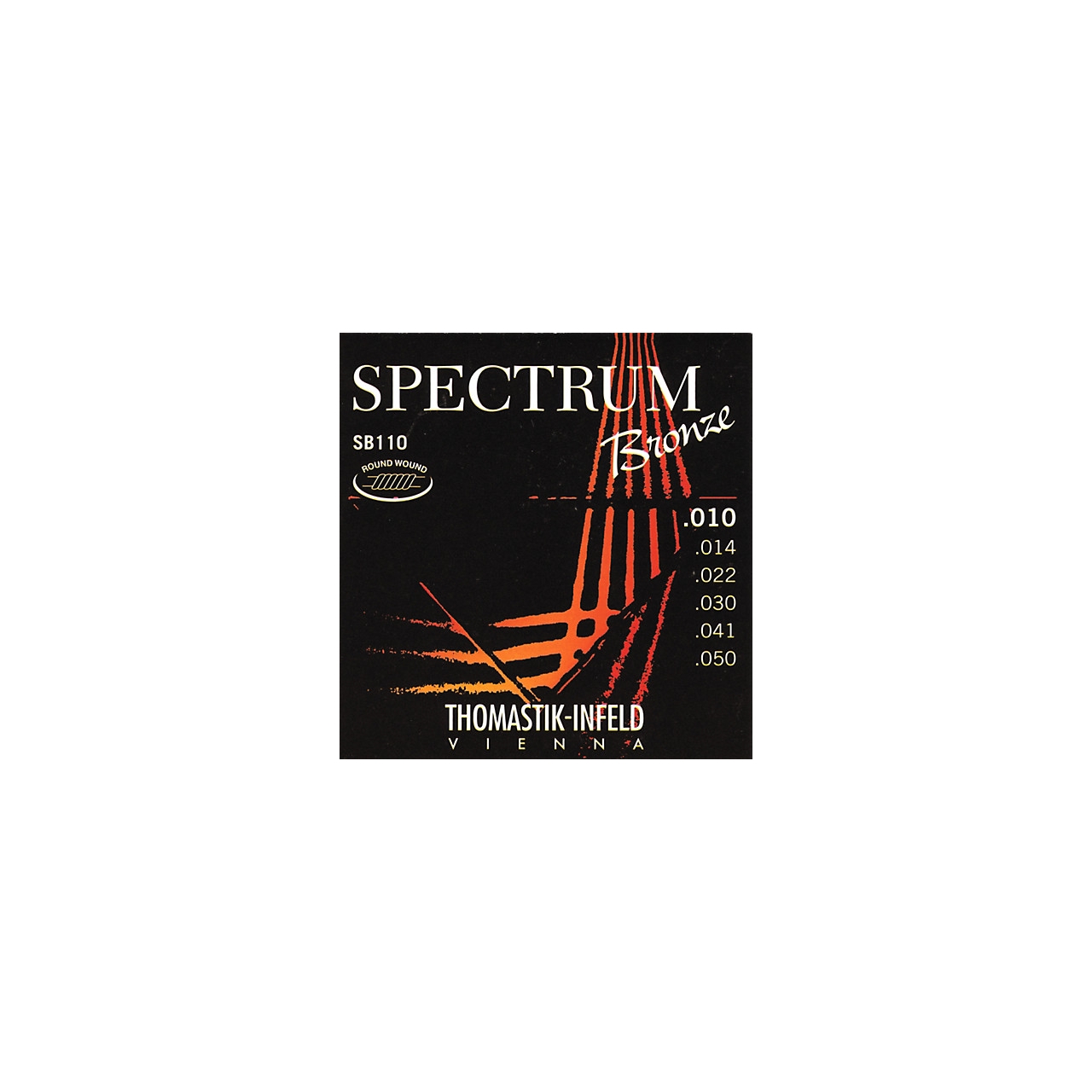 Thomastik, Westerngitarrensaiten, Spectrum Bronze, Set, Extra Light, round wound