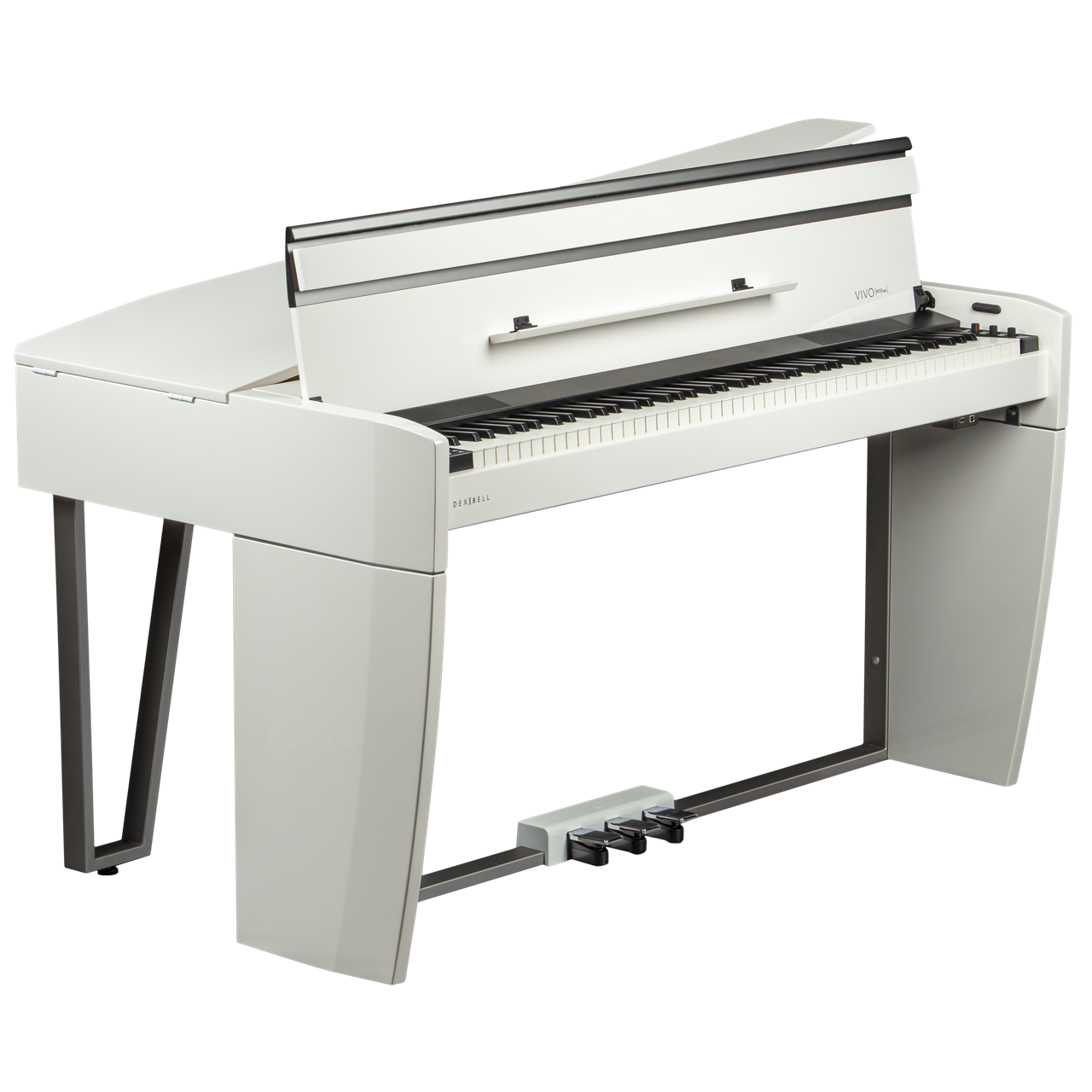 Dexibell VIVO H10MG Digital Mini Grand Piano (white polished) - weiss poliert