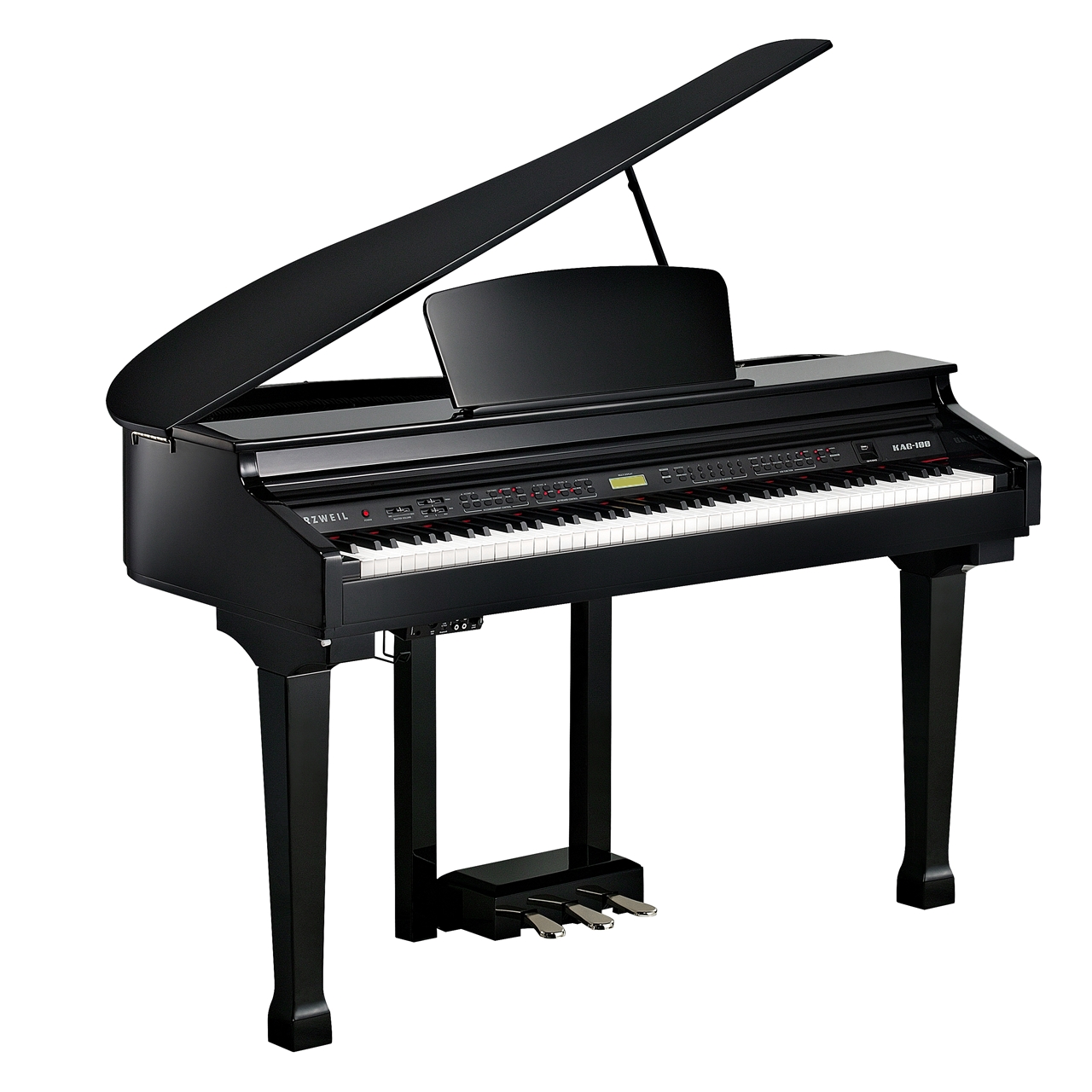 Kurzweil KAG100 | Black Polished