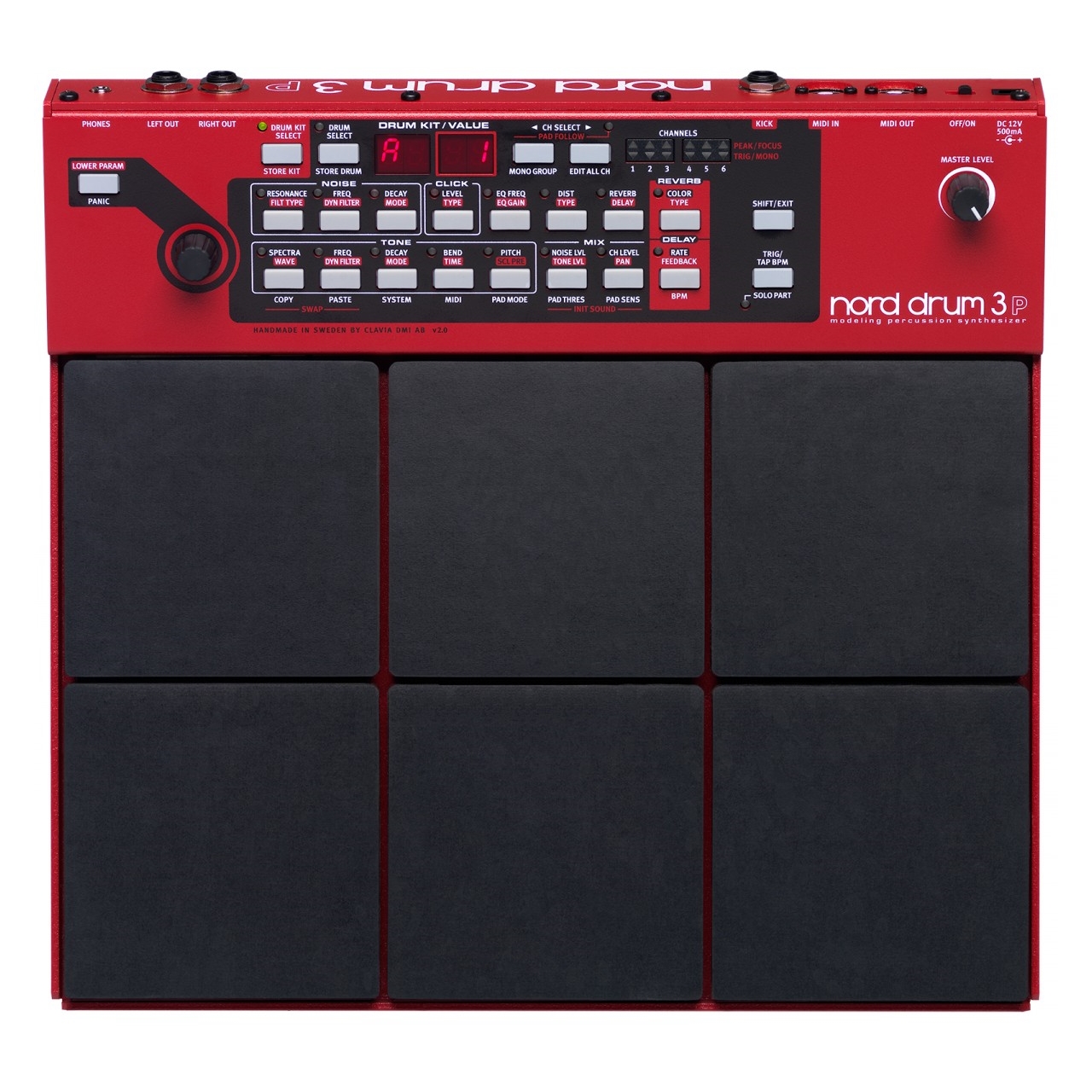 Nord Drum 3P mit 6er Multipad