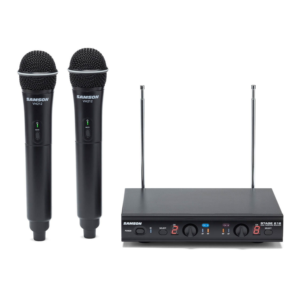 Samson VHF Wireless Mic System 2xQ6