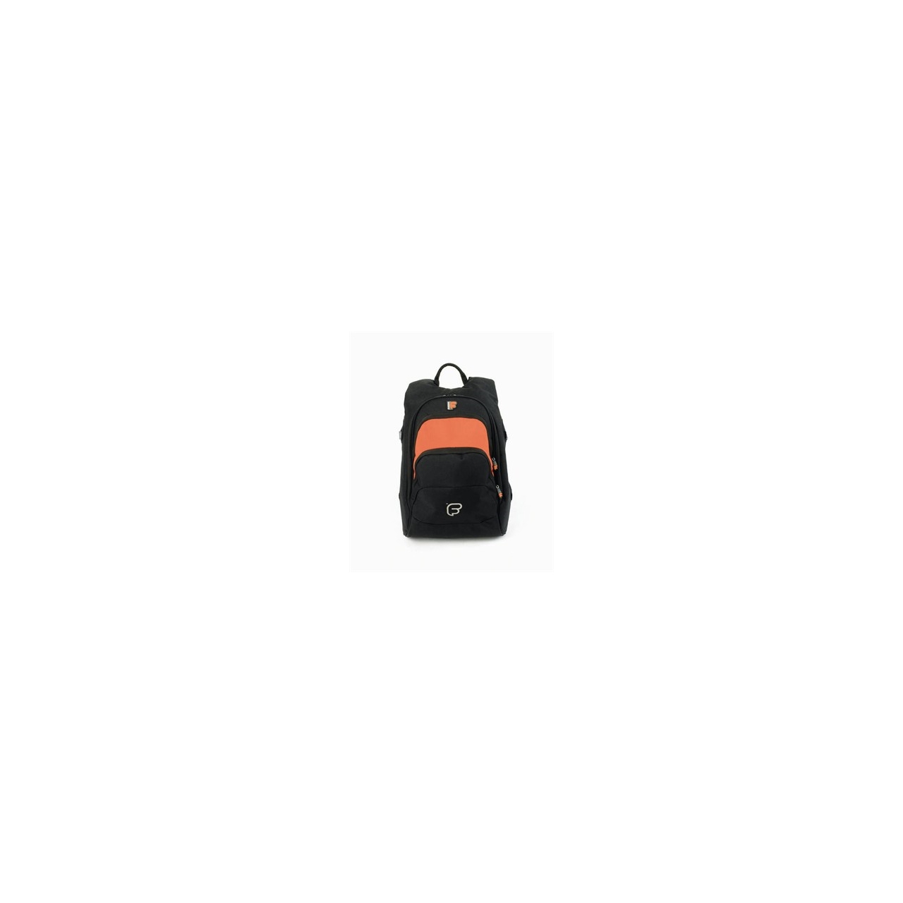 Fusion F1 Laptop Backpack Bag Black/Orange