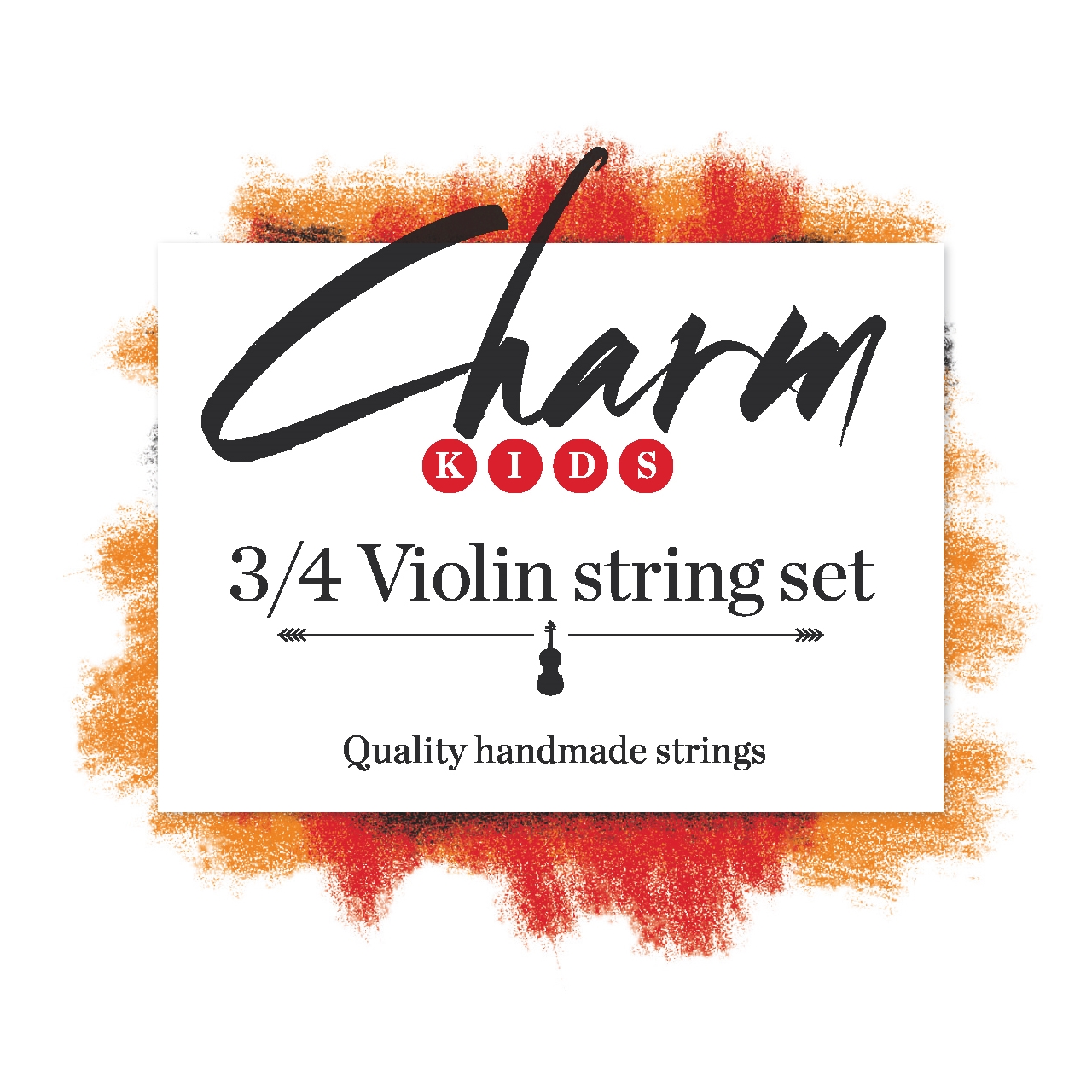Charm Violinsaite D Medium 3/4