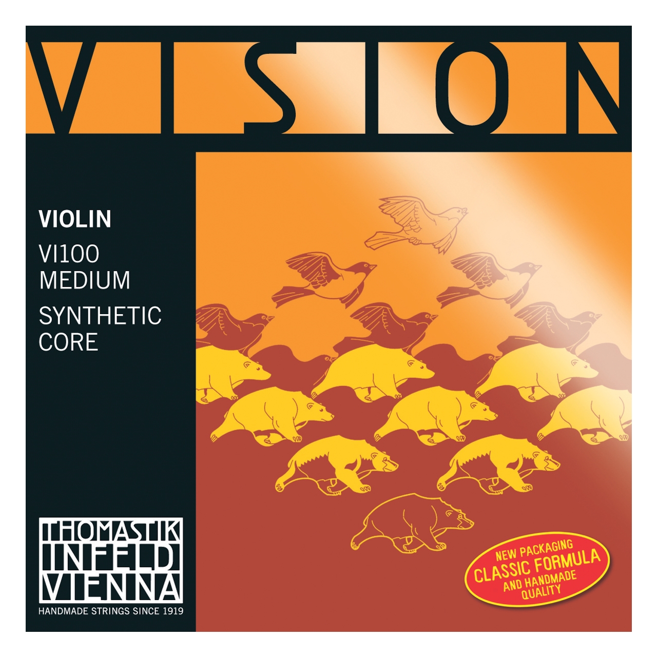 Thomastik Violinsaite Vision Silber D Medium 4/4