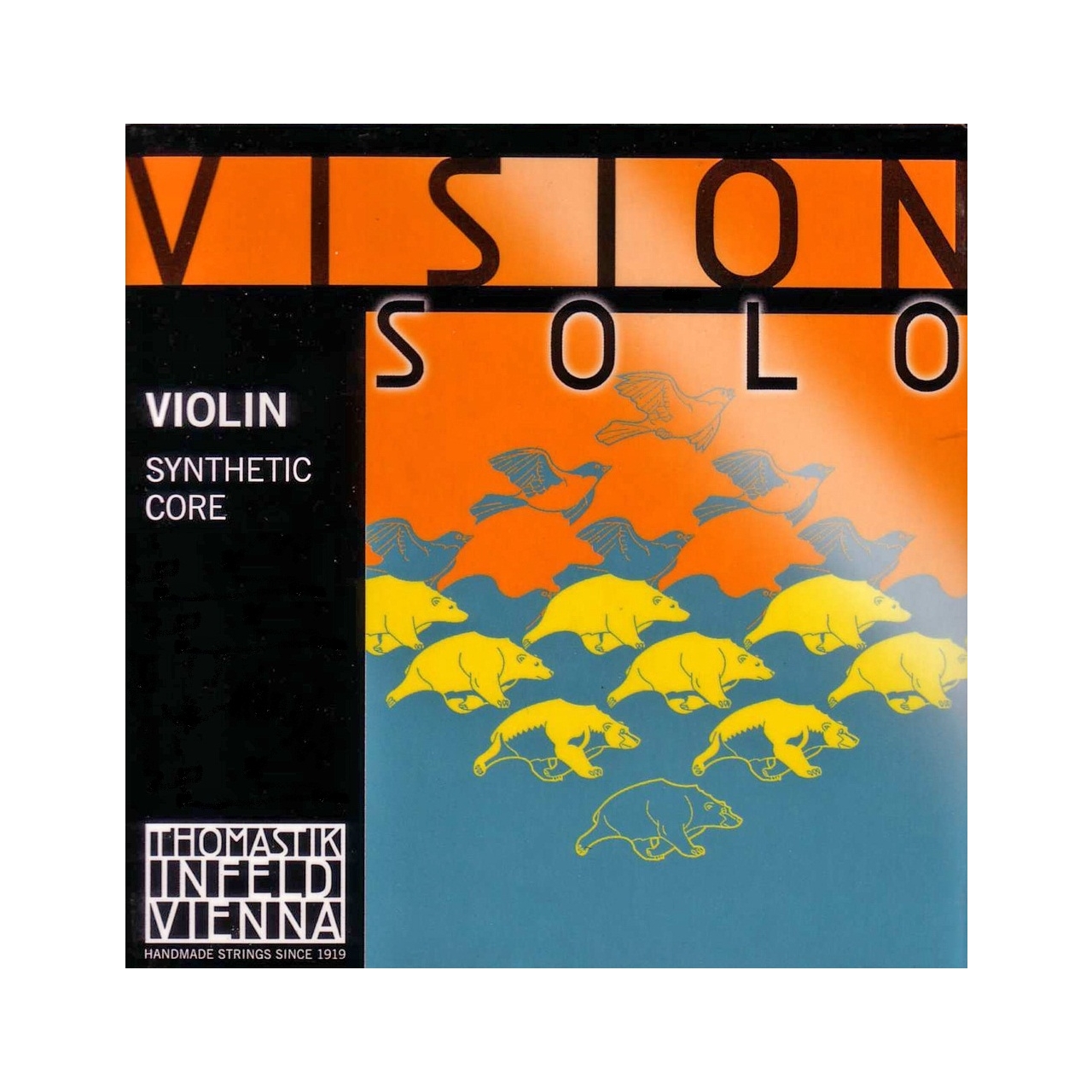 Thomastik Violinsaite Vision Solo Silber D Medium 4/4