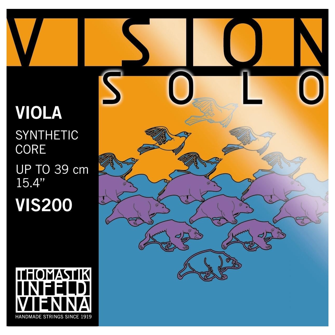 Thomastik Violasaitensatz Vision Solo Medium 4/4