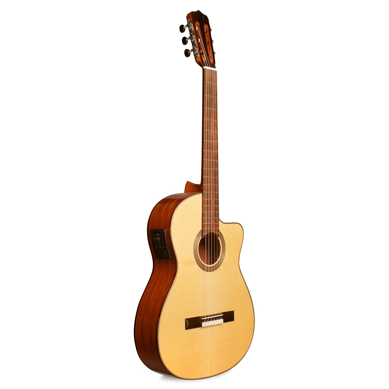 Cordoba Fusion 12 Natural Klassikgitarre mit Tonabnehmer Fichte/Mahagoni