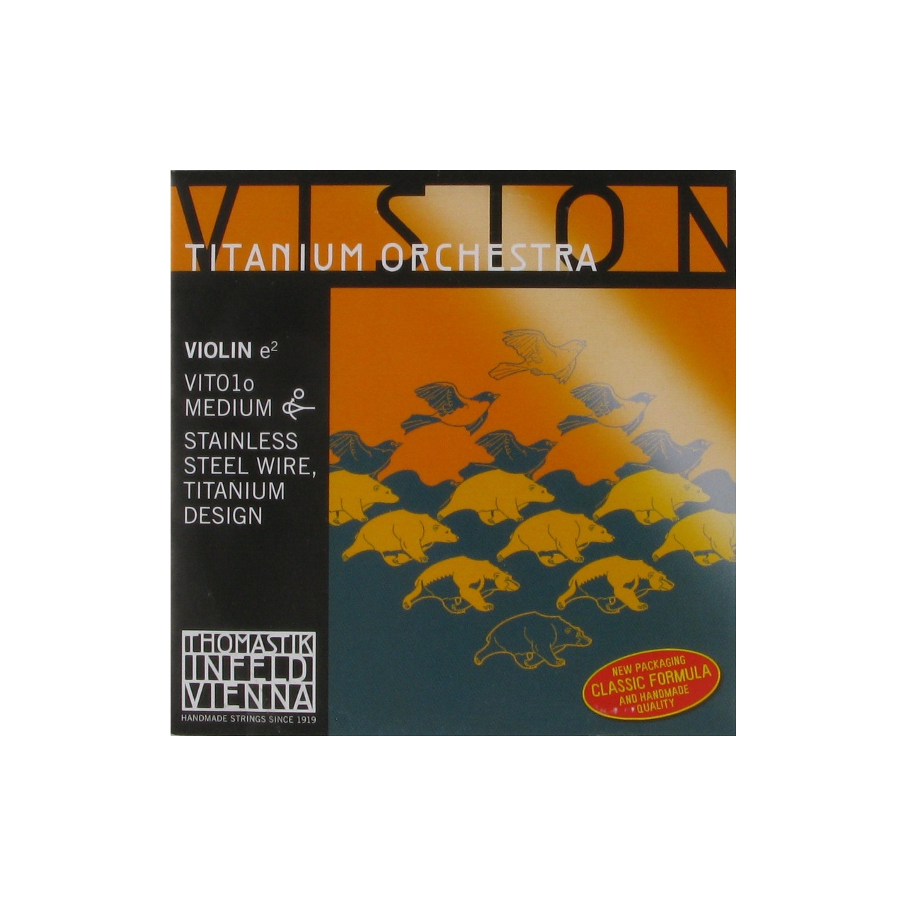 Thomastik Violinsaite Vision Titanium Orchestra E Medium 4/4