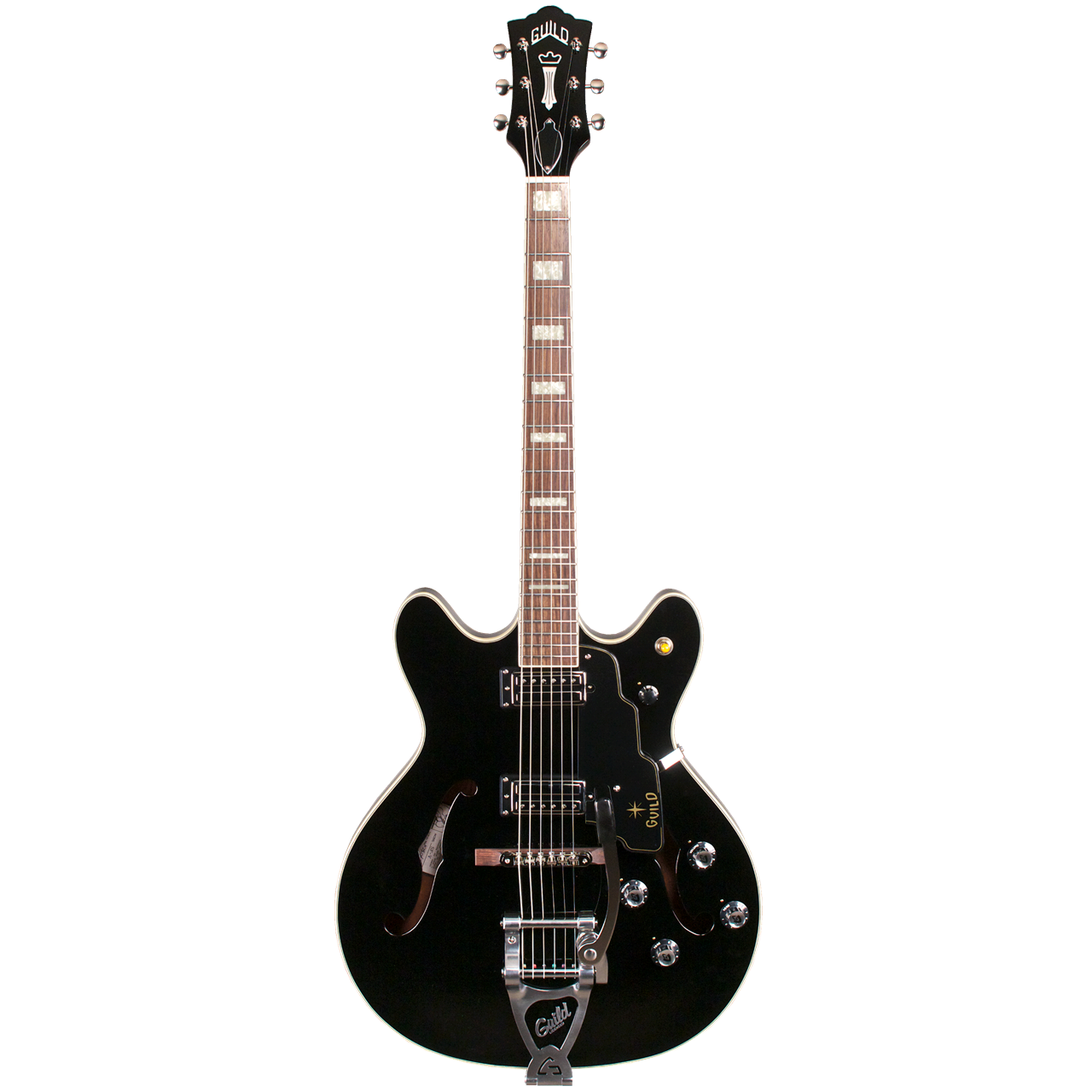 Guild Starfire V Vibrato Tailpiece - Black
