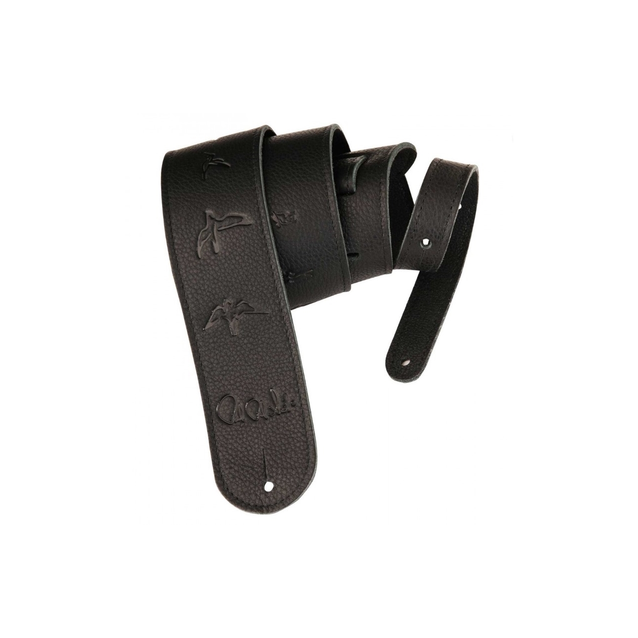 PRS Leather Birds Strap | Black