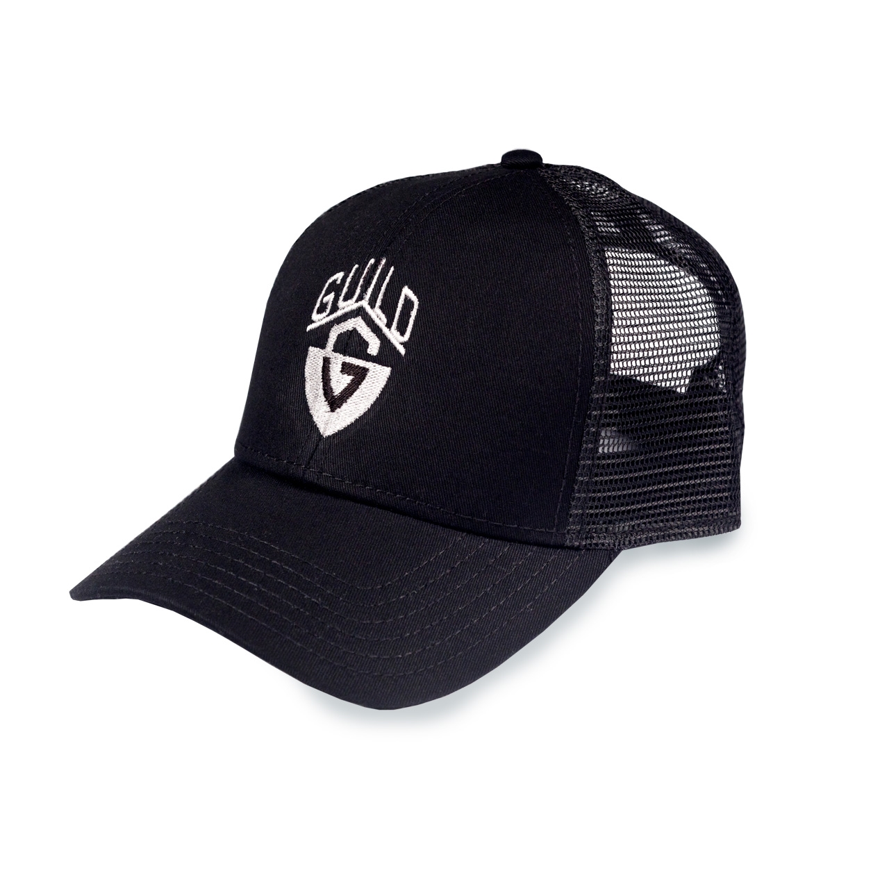 Guild Trucker Hat Black / White