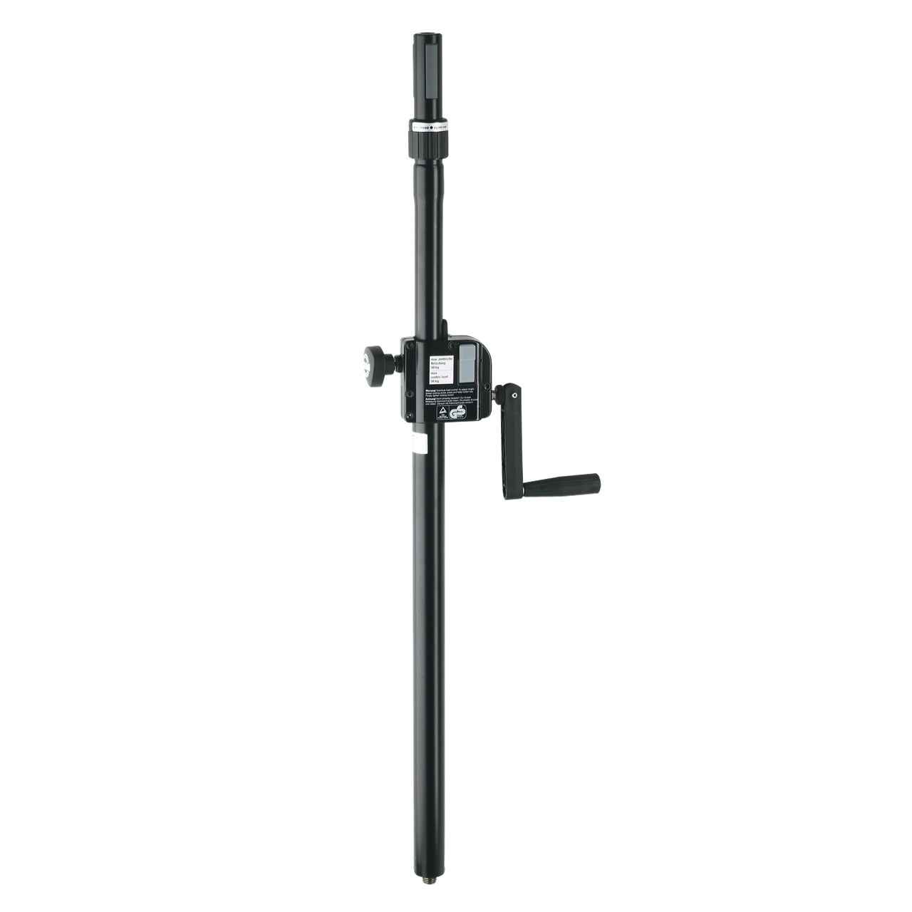 K&M Distanzrohr 21340 mit Kurbel und 'Ring Lock', M20