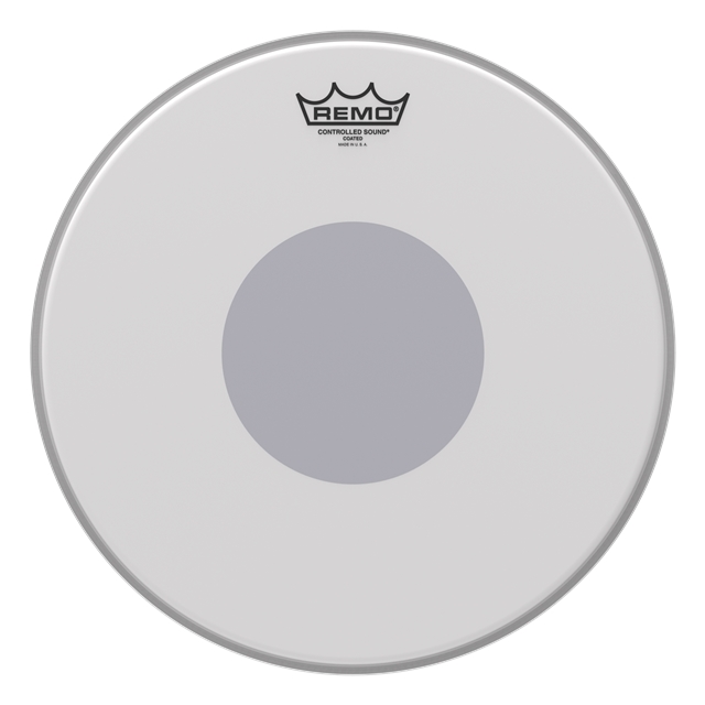 Remo CS-0115-10 Controlled Sound, 15" Coated, Black Dot