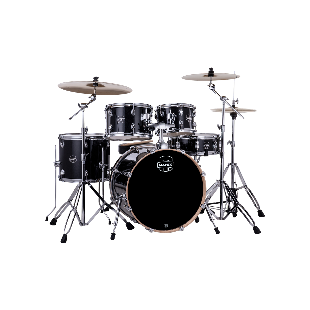 Mapex VE-5044FT Venus Fusion Set, Black Galaxy Sparkle