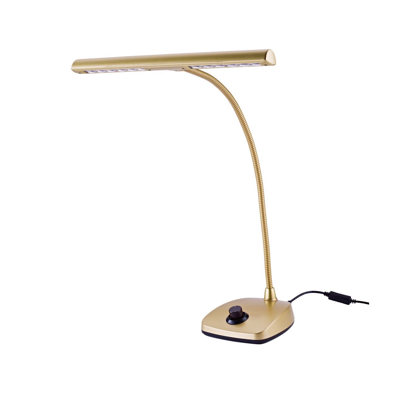 K&M 12298 LED Pianoleuchte - goldfarbig