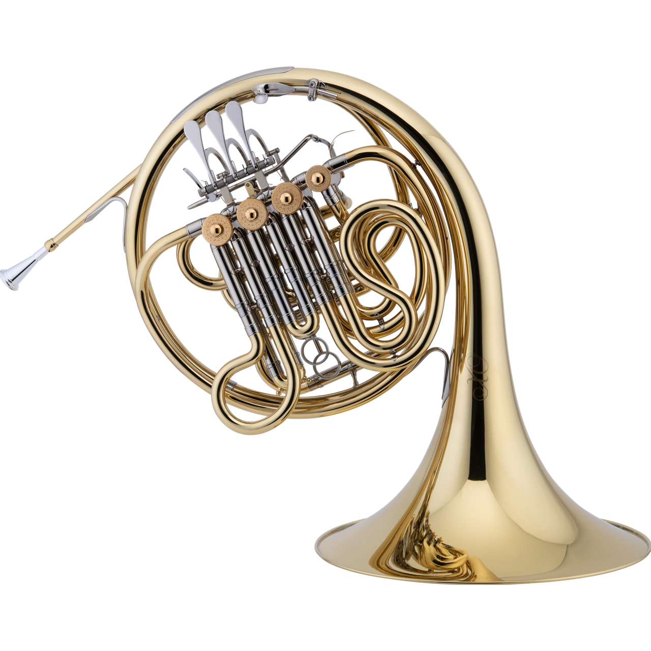 XO Brass Doppelwaldhorn Modell 1650, in BB/F