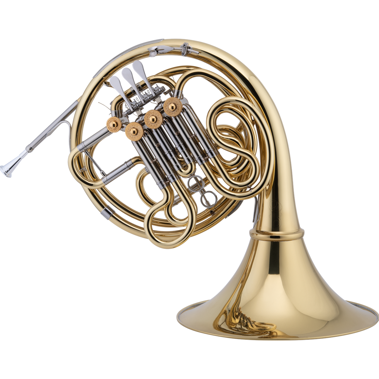 XO Brass Doppelwaldhorn Modell 1651B, abnehmbarer Becher, in BB/F