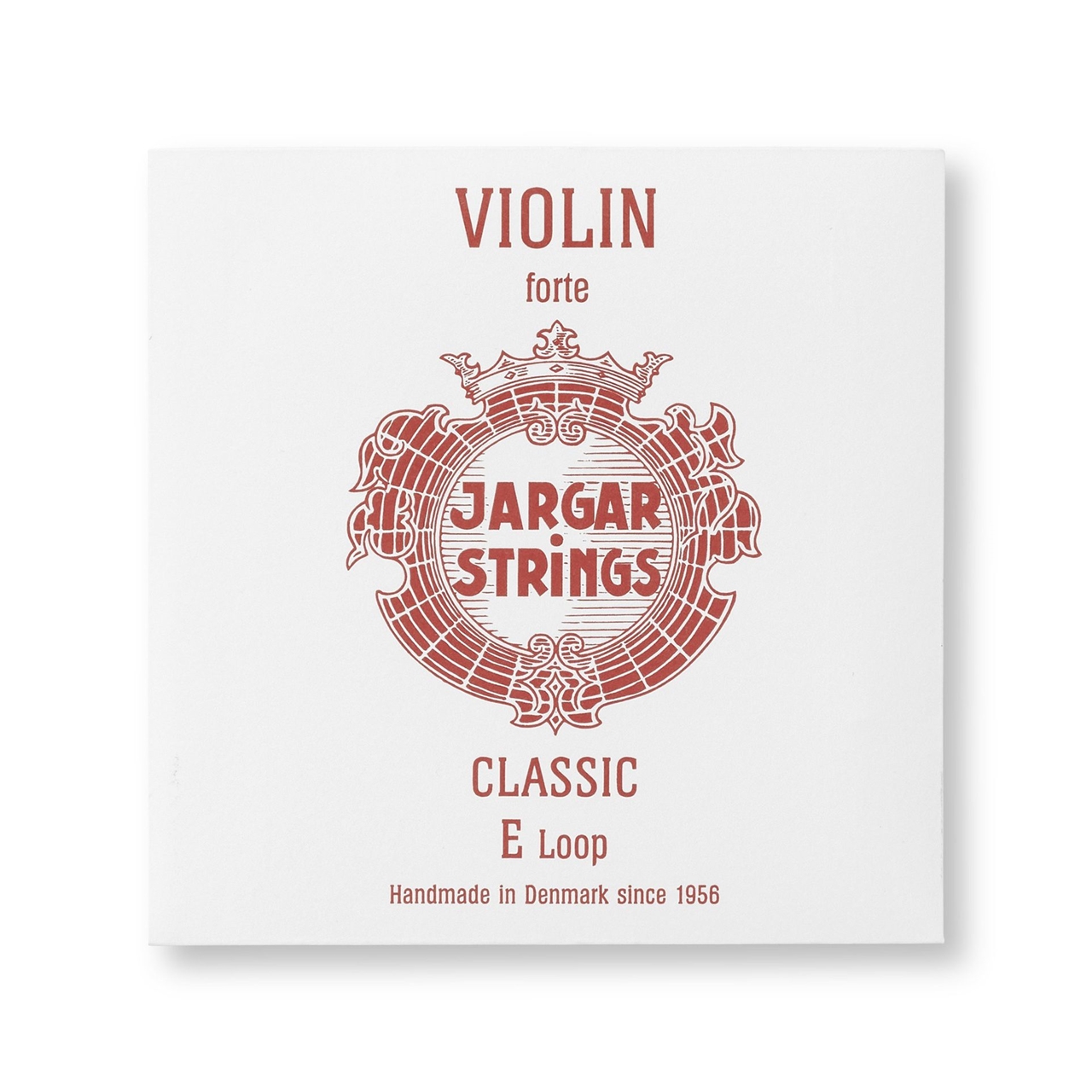 Jargar Violinsaite Classic Rot/forte Schlinge E Hard 4/4