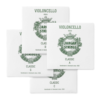 Jargar Cellosaite Classic Grün/Dolce C 4/4