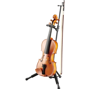 HERCULES Violin-, Violaständer mit Bag | schwarz