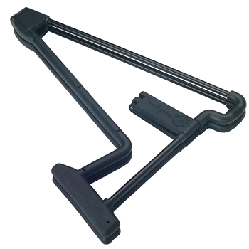 K&M Violin-, Ukulele Ständer 'HELI' Aluminium | schwarz