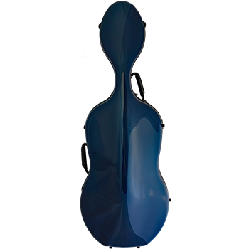 JML Cellokoffer 4/4 blau - 50% Carbon