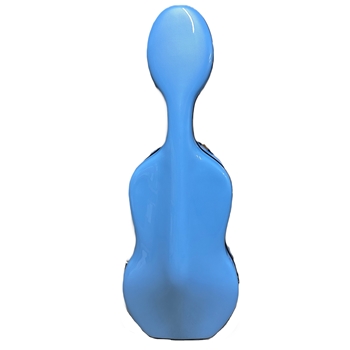 JML Cellokoffer 4/4 hellblau - 50% Carbon