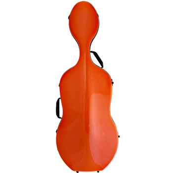 JML Cellokoffer 4/4 orange - 50% Carbon