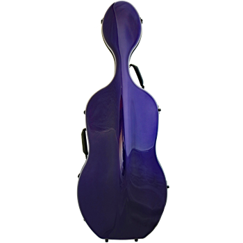 JML Cellokoffer 4/4 Violet aus Polycarbonat (50% Carbon)