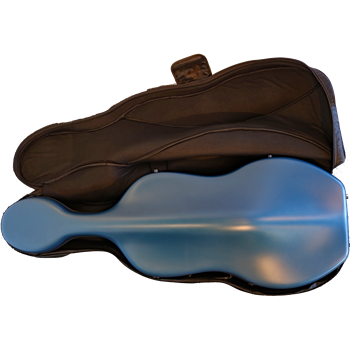 JML Cellokoffer 4/4 carbongrau - High Carbon Fibre