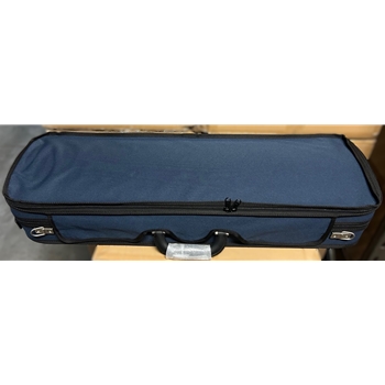 San Bernardo Violinkoffer 4/4 blau/blau