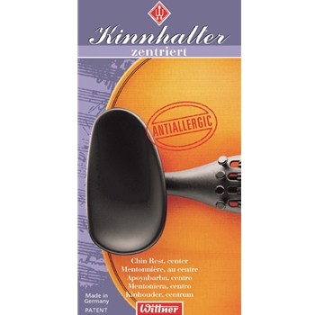 Wittner Kinnhalter zentriert für Viola, für kleines, mittleres und Standard-Modell