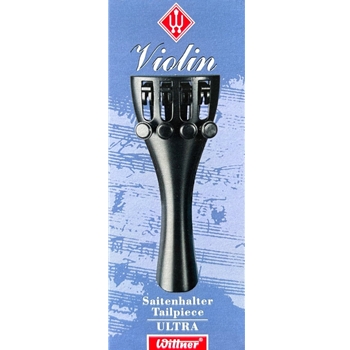 Wittner ULTRA Saitenhalter Violine 1/4 - Hi-Tec-Kunststoff schwarz