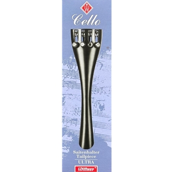 Wittner ULTRA Saitenhalter Cello 3/4, 1/2 - Hi-Tec-Kunststoff schwarz