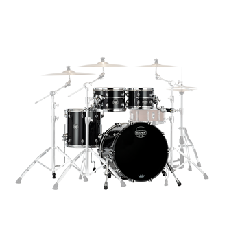 Mapex SE504XB Saturn Evolution Shellset 4-teilig, Polished Black