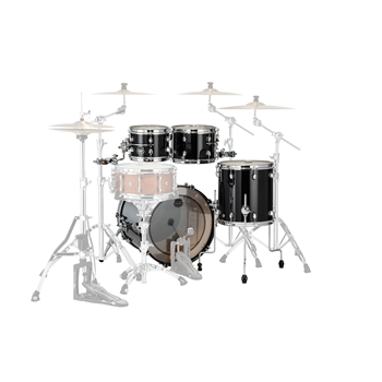Mapex SE504XB Saturn Evolution Shellset 5-teilig, Polished Black