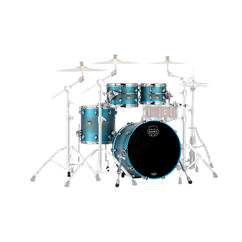 Mapex SE504XB Saturn Evolution Shellset 4-teilig, Exotic Azure Burst