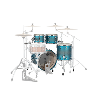 Mapex SE504XB Saturn Evolution Shellset 4-teilig, Exotic Azure Burst