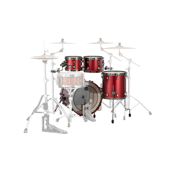 Mapex SE504XBB Saturn Evolution Shellset 4-teilig, Tuscan Red