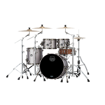 Mapex SE504XBB Saturn Evolution Shellset 4-teilig, Gun Metal Grey
