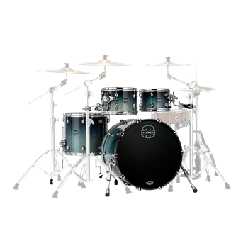 Mapex SR529XU Saturn Shellset 4-teilig, Teal Blue Fade