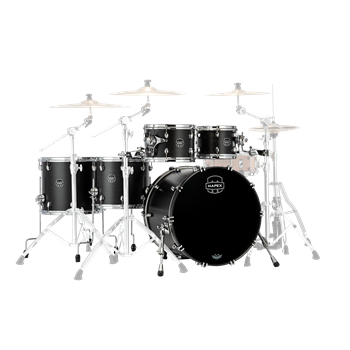 Mapex SR628XU Saturn Studioease Shellset 5-teilig, Satin Black