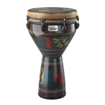 Remo DJ-0014-24 Djembe Mondo Serie, 14" Adinkra