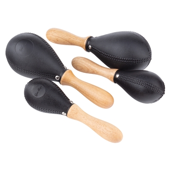 Gon Bops Maracas Plastic small, Schwarz