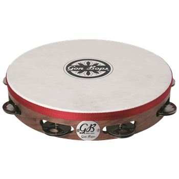 Gon Bops Schellentamburin 1 Reihe Schellen